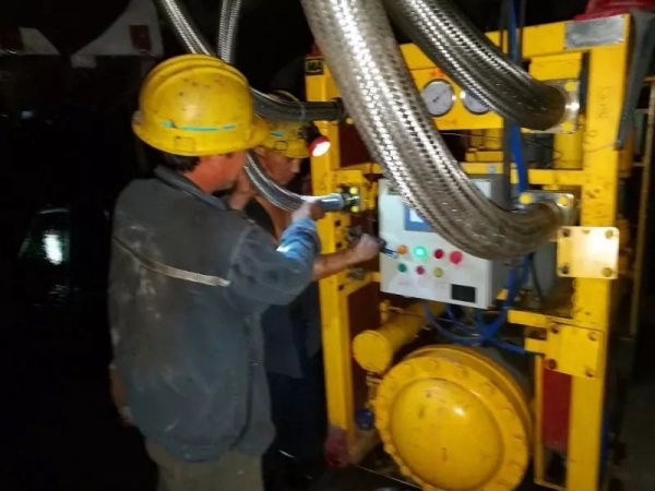 矿用制冷装置自动灭火系统在煤矿制氟机的安装